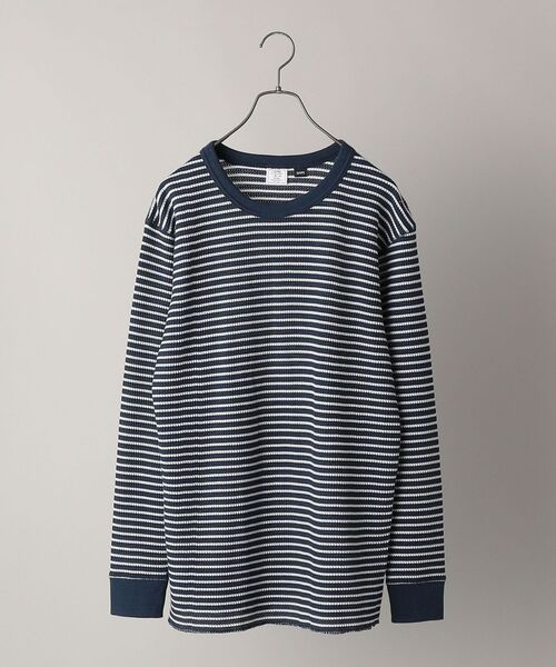 JEMORGAN（ジェーイーモーガン）の「【SHIPS別注】JEMORGAN: ワッフル ロングスリーブ Tシャツ (ロンT)（Tシャツ/カットソー・メンズ・ブラック/グレー/ホワイト/ネイビー/ライトグレー・L/M）」の19枚目の写真
