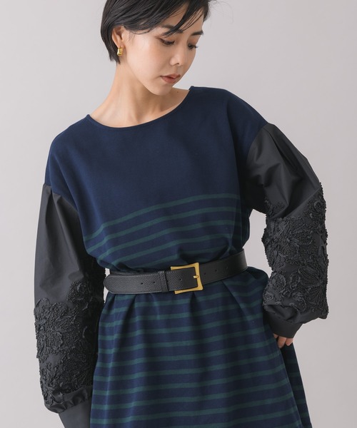 KATHARINE ROSS(キャサリンロス)の「【KATHARINE ROSS】レザーライクマットゴールドバックルベルト 38mm幅 WEB限定(ベルト・レディース・ブラック/ベージュ/ブラウン・MEDIUM)」の1枚目の写真