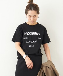 FRAMeWORK | 【PROGRESS RUNNING CLUB】LONDON Tシャツ◆(Tシャツ/カットソー)