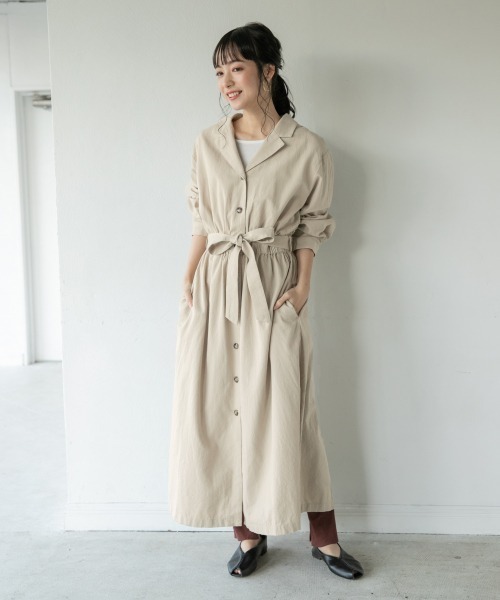 ブランド古着 シャツワンピース シャツワンピース Lowrys Farm ローリーズファーム のファッション通販 Zozoused