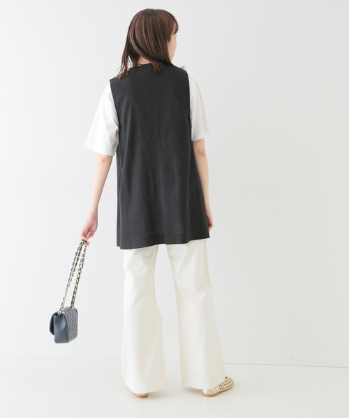 SLOBE IENA(スローブイエナ)の「【Lee /リー】SLOBE別注 マリンデニムパンツ◆(デニムパンツ・レディース・ホワイト/ブルー・38/36)」の12枚目の写真
