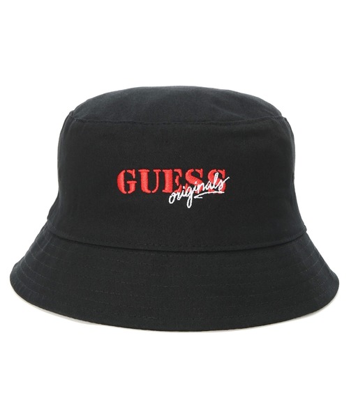 Guess（ゲス）の「GUESS Originals Logo Hat（ハット・メンズ・ブラック・ONE SIZE）」の6枚目の写真