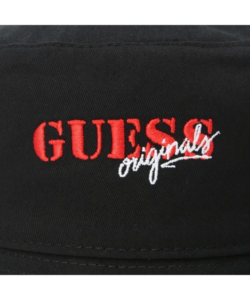 Guess（ゲス）の「GUESS Originals Logo Hat（ハット・メンズ・ブラック・ONE SIZE）」の3枚目の写真