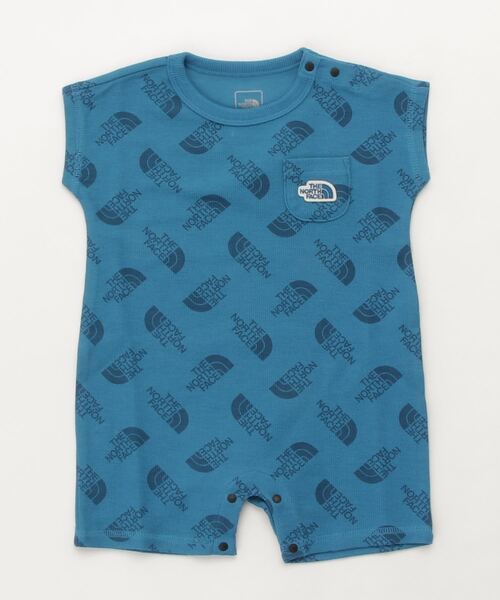 THE NORTH FACE(ザノースフェイス)の「ザ ノース フェイス THE NORTH FACE B Latch Pile Rompers(ベビーラッチパイルロンパース)(ロンパース・キッズ・オフホワイト/ダークパープル/ダークブルー・80cm/70cm)」の3枚目の写真