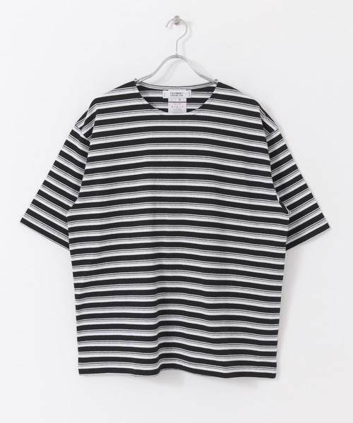 FREEMANS SPORTING CLUB（フリーマンズ スポーティング クラブ）の「『別注』FSC × Ar.T. FSCボーダーTシャツ（Tシャツ/カットソー・メンズ・グリーン/ブラック・MEDIUM/X-LARGE/LARGE）」の3枚目の写真