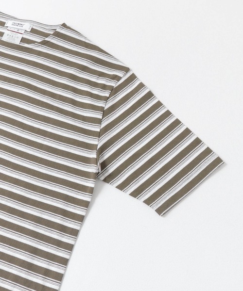 FREEMANS SPORTING CLUB（フリーマンズ スポーティング クラブ）の「『別注』FSC × Ar.T. FSCボーダーTシャツ（Tシャツ/カットソー・メンズ・グリーン/ブラック・MEDIUM/X-LARGE/LARGE）」の5枚目の写真