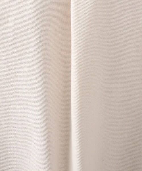 OPAQUE.CLIP（オペークドットクリップ）の「◆【C】コットンストレッチツイル ウエストタブデザインパンツ（その他パンツ・レディース・オフホワイト/サンドベージュ・40/38/36/34）」の8枚目の写真