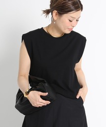 Deuxieme Classe | *Boxy ノースリーブ Tシャツ(Tシャツ/カットソー)