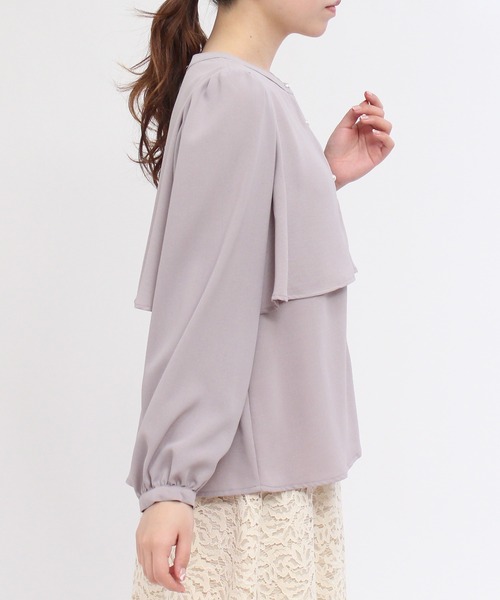 ケープブラウス（シャツ/ブラウス）｜TRUDEA（トルディア）の