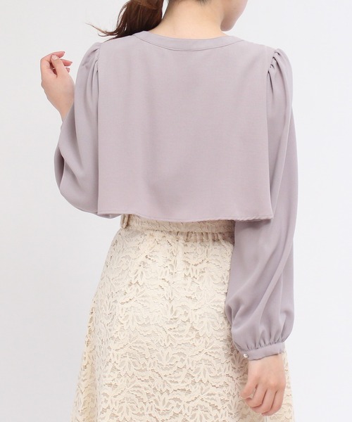 ケープブラウス（シャツ/ブラウス）｜TRUDEA（トルディア）の