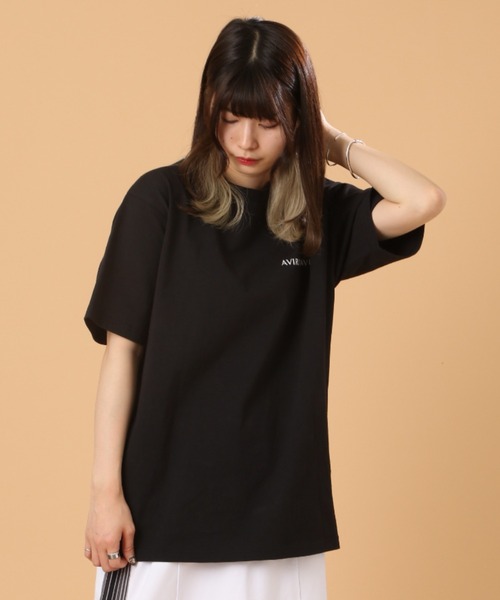 AVIREX（アヴィレックス）の「ネオンカラー ナバル Tシャツ/NEON COLOR NAVAL T-SHIRT（Tシャツ/カットソー・レディース・ブラック/ホワイト/ブラウン系その他/ダークオリーブ・MEDIUM/LARGE/XX-LARGE/X-LARGE）」の12枚目の写真