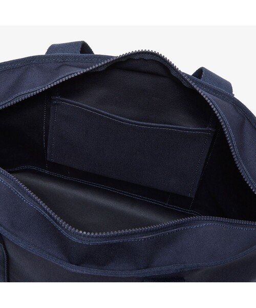 LACOSTE（ラコステ）の「キャンバストートバッグ（トートバッグ・メンズ・モスグリーン/ネイビー・FREE）」の7枚目の写真