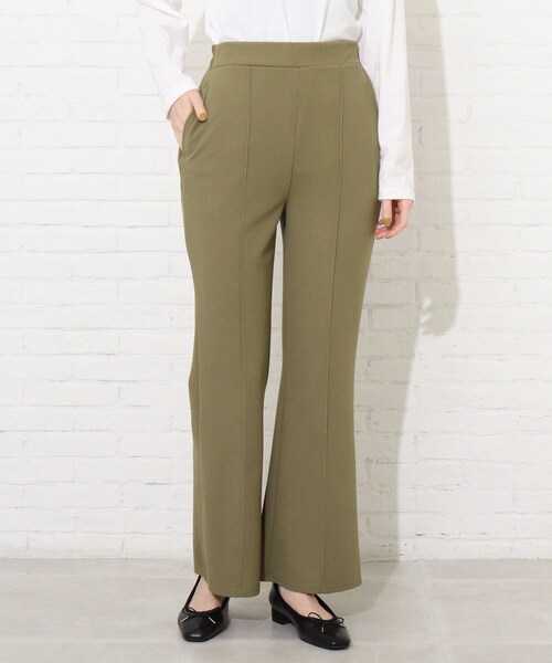 Cutie Blonde（キューティーブロンド）の「◆【S-L】センターシームカラーパンツ（その他パンツ・レディース・ブラック/カーキ/ピンク系・01/02/03）」の10枚目の写真