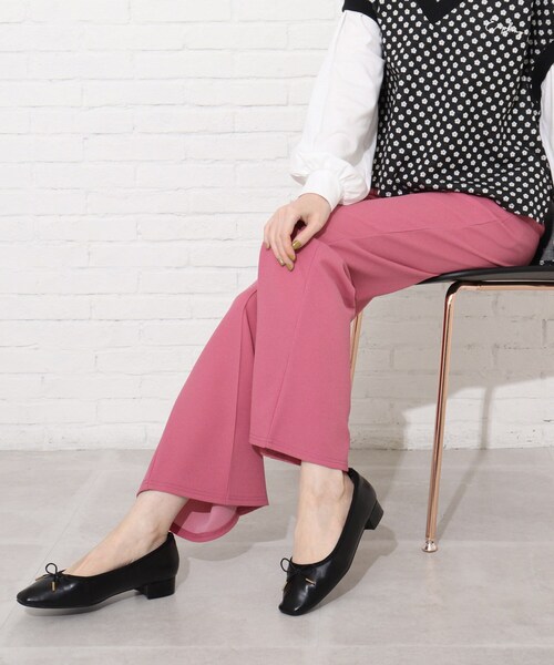 Cutie Blonde（キューティーブロンド）の「◆【S-L】センターシームカラーパンツ（その他パンツ・レディース・ブラック/カーキ/ピンク系・01/02/03）」の4枚目の写真