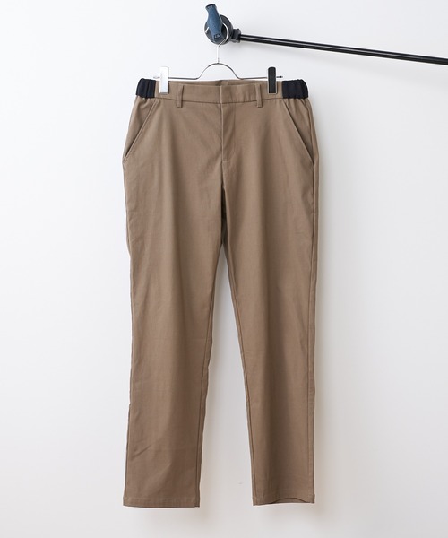 GUNZE（グンゼ）の「【GUNZE×TYPY】ハイストレッチトラウザー（その他パンツ・メンズ・カーキ/ブラック・M/L/XL）」の8枚目の写真