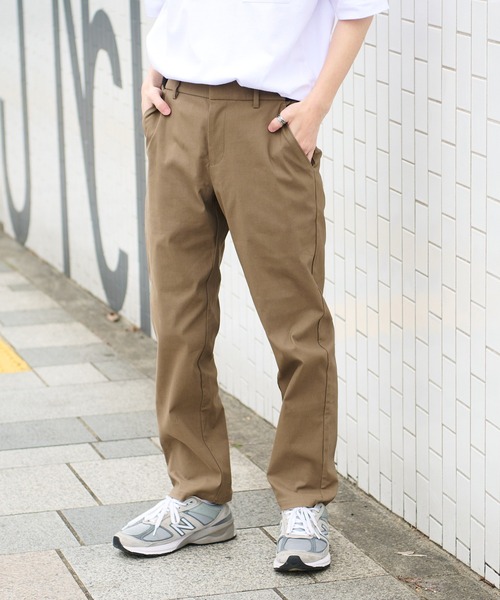 GUNZE（グンゼ）の「【GUNZE×TYPY】ハイストレッチトラウザー（その他パンツ・メンズ・カーキ/ブラック・M/L/XL）」の4枚目の写真