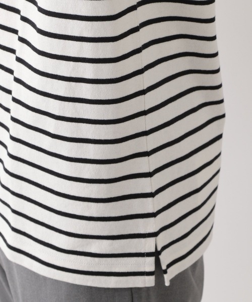 GLOBAL WORK(グローバルワーク)の「アソートボーダーBIGTee/262071(Tシャツ/カットソー・メンズ・ネイビー/その他/その他1/ミント/オレンジ・SMALL/MEDIUM/LARGE)」の9枚目の写真