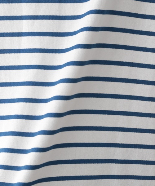 GLOBAL WORK(グローバルワーク)の「アソートボーダーBIGTee/262071(Tシャツ/カットソー・メンズ・ネイビー/その他/その他1/ミント/オレンジ・SMALL/MEDIUM/LARGE)」の16枚目の写真