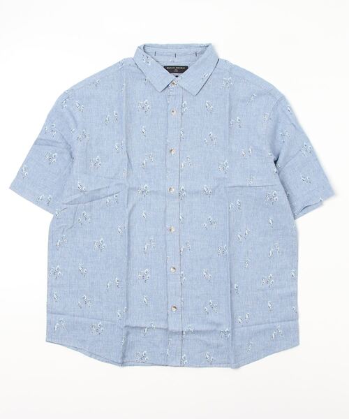 BANANA REPUBLIC FACTORY STORE（バナナリパブリック ファクトリーストア）の「BANANA REPUBLIC FACTORY STORE　　日本限定半袖リネンプリントシャツ（シャツ/ブラウス・メンズ・マルチ/ブルー系その他/グリーン/ブルー/ブルー系その他2/ブルー系その他3・M/S/XL/L）」の19枚目の写真
