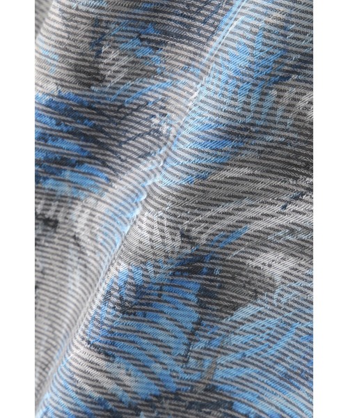 HIGH STREET(ハイストリート)の「HIGH STREET∴TAIANAフラワージャガードシャツ(シャツ/ブラウス・メンズ・ブルー/カーキ・S/L/M)」の13枚目の写真