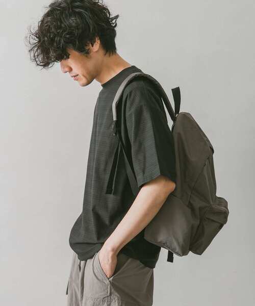 URBAN RESEARCH DOORS(アーバンリサーチドアーズ)の「マルチボーダーショートスリーブTシャツ(Tシャツ/カットソー・メンズ・チャコールグレー/イエロー/オレンジ・40/38)」の18枚目の写真