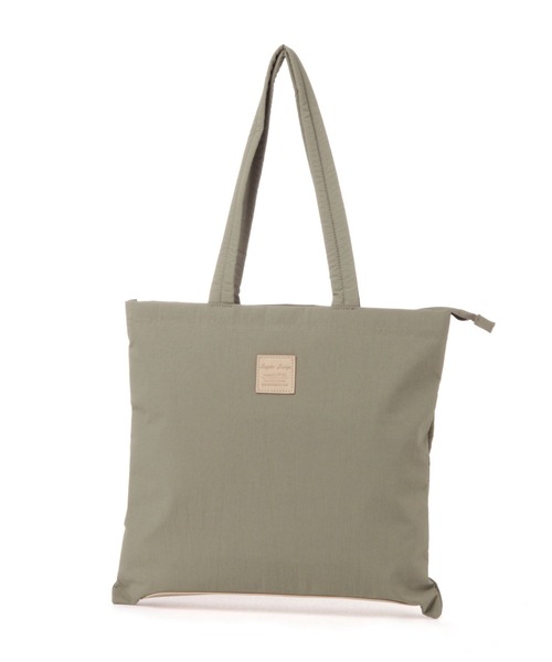 studio CLIP（スタディオクリップ）の「Legato Largo別注ナイロントートバッグ（トートバッグ・レディース・カーキ/ブラック/ベージュ・FREE）」の3枚目の写真