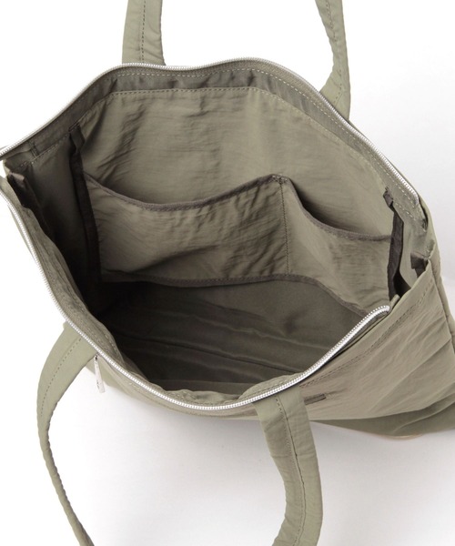 studio CLIP（スタディオクリップ）の「Legato Largo別注ナイロントートバッグ（トートバッグ・レディース・カーキ/ブラック/ベージュ・FREE）」の12枚目の写真