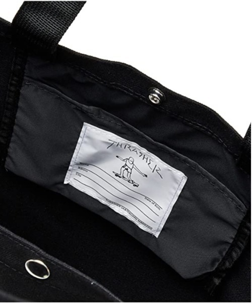 THRASHER（スラッシャー）の「THRASHER/スラッシャー Tote Shoulder M トートバック エコバック ショルダーバック ロゴ入り 2way マークゴンザレス（ショルダーバッグ・メンズ・ホワイト系その他/ホワイト系その他2/ホワイト系その他3/ホワイト系その他4/ブラック系その他2/ブラック系その他/ホワイト系5/ブラック系その他3/ホワイト系その他6/ブラック系その他4/ブラック系その他5・FREE）」の21枚目の写真