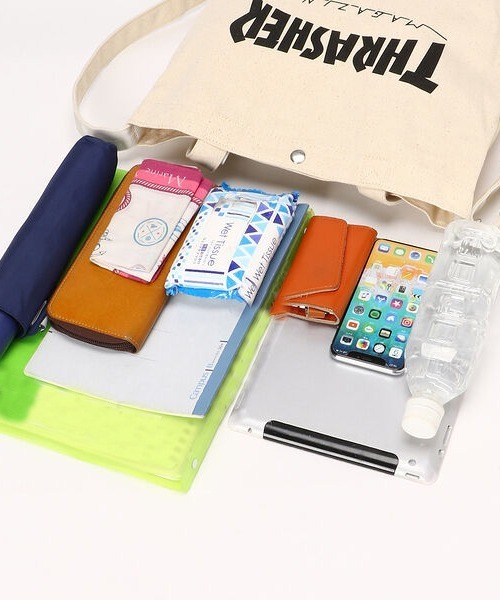 THRASHER（スラッシャー）の「THRASHER/スラッシャー Tote Shoulder M トートバック エコバック ショルダーバック ロゴ入り 2way マークゴンザレス（ショルダーバッグ・メンズ・ホワイト系その他/ホワイト系その他2/ホワイト系その他3/ホワイト系その他4/ブラック系その他2/ブラック系その他/ホワイト系5/ブラック系その他3/ホワイト系その他6/ブラック系その他4/ブラック系その他5・FREE）」の20枚目の写真