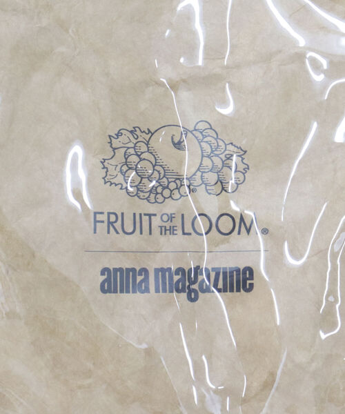 FRUIT OF THE LOOM(フルーツオブザルーム)の「【FRUIT OF THE LOOM/フルーツオブザルーム】FTL×ANM PVCクリアトートバッグ(トートバッグ・レディース・グリーン/イエロー系その他3/グリーン系その他3/ブラック系その他3・FREE)」の6枚目の写真