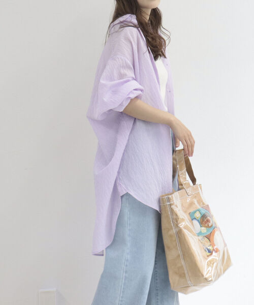 FRUIT OF THE LOOM(フルーツオブザルーム)の「【FRUIT OF THE LOOM/フルーツオブザルーム】FTL×ANM PVCクリアトートバッグ(トートバッグ・レディース・グリーン/イエロー系その他3/グリーン系その他3/ブラック系その他3・FREE)」の12枚目の写真