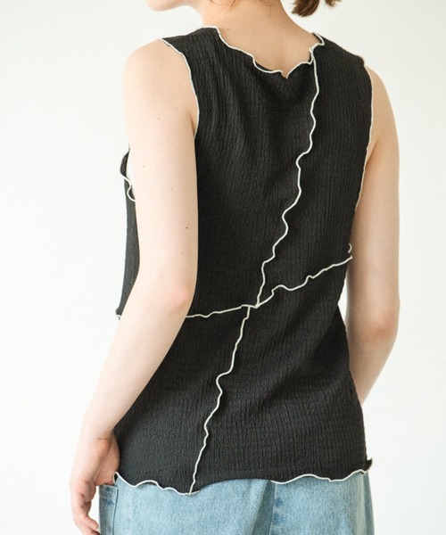 idem（イデム）の「【ZOZOTOWN限定】mellow no sleeve tops