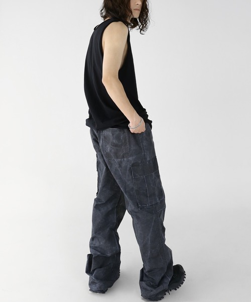 minsobi（ミンソビ）の「ルーズタンクトップ（タンクトップ・メンズ・ホワイト/ブラック・FREE）」の15枚目の写真