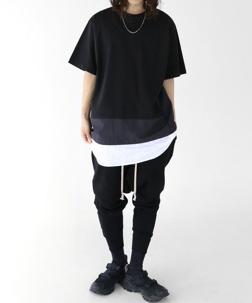 minsobi（ミンソビ）の「ルーズタンクトップ（タンクトップ・メンズ・ホワイト/ブラック・FREE）」の11枚目の写真