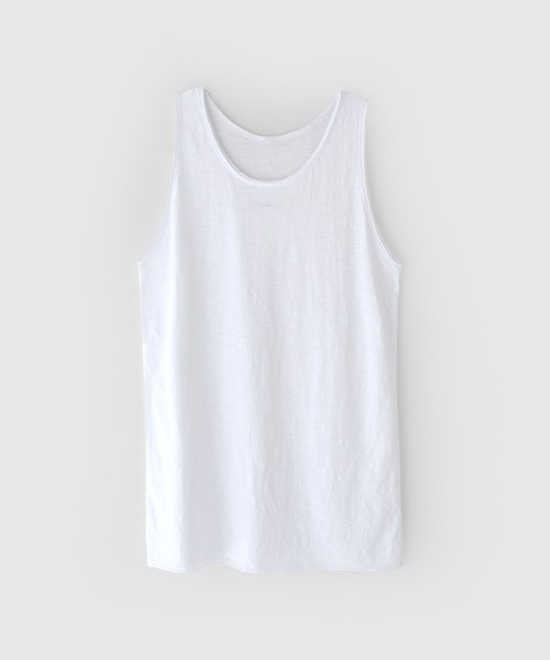 minsobi（ミンソビ）の「ルーズタンクトップ（タンクトップ・メンズ・ホワイト/ブラック・FREE）」の19枚目の写真