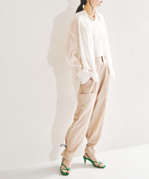 スクエアトゥトングヒールサンダル/21239（サンダル）｜ORiental TRaffic（オリエンタルトラフィック）