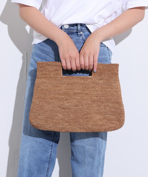 OUVRAGE CLASSE(ウヴラージュクラス)の「【MADE IN MADA /メイドインマダ】NIRY CLUTCHES(クラッチバッグ・レディース・ライトブラウン・FREE)」の8枚目の写真