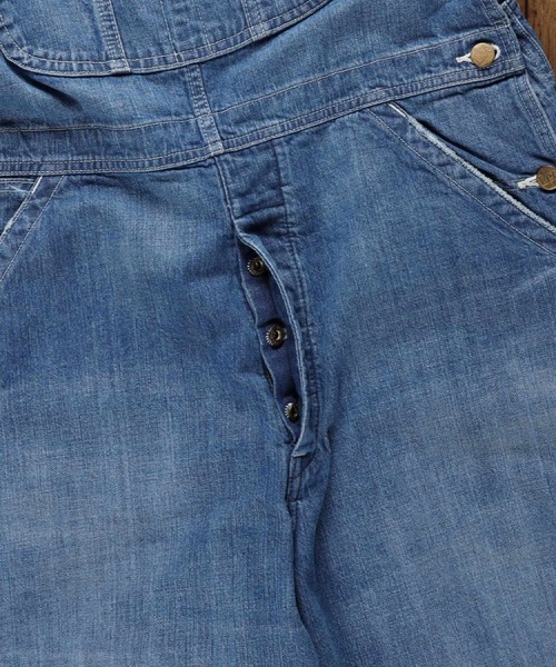 Lee（リー）の「Lee(リー)【メンズ】オーバーオール（その他パンツ・メンズ・ライトインディゴブルー・S/L）」の12枚目の写真