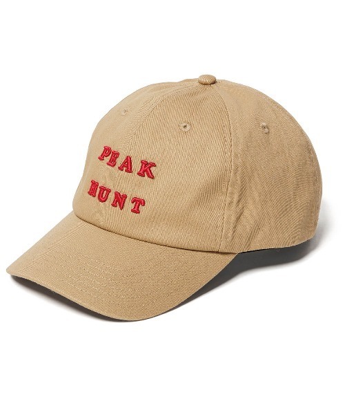 NANGA(ナンガ)の「COTTON TWILL PEAK HUNT EMBROIDERY CAP/コットンツイル ピークハント エンブロイダリーキャップ(キャップ・メンズ・ブラック/ベージュ/ネイビー/ミント・FREE)」の3枚目の写真