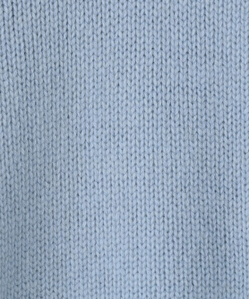 GALERIE VIE（ギャルリー ヴィー）の「ファインウール クルーネックプルオーバー（ニット/セーター・レディース・ホワイト/チャコールグレー/ライトグレー/ライトブルー/ミント/ライトピンク/グレー/ネイビー/ベージュ/ブルー・S/M）」の16枚目の写真