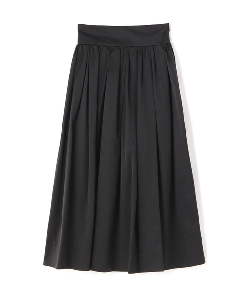 N.(N. Natural Beauty Basic)(エヌエヌナチュラルビューティーベーシック)の「ブライトタフタボリュームスカート(スカート・レディース・ブラック/オレンジ・MEDIUM)」の19枚目の写真