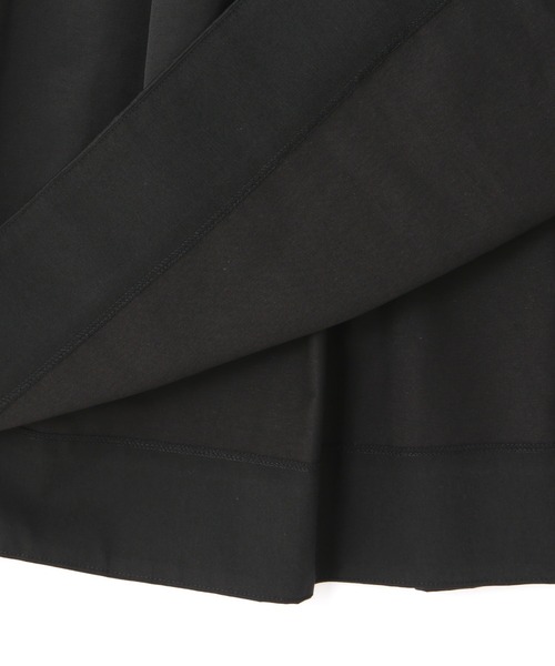 N.(N. Natural Beauty Basic)(エヌエヌナチュラルビューティーベーシック)の「ブライトタフタボリュームスカート(スカート・レディース・ブラック/オレンジ・MEDIUM)」の20枚目の写真