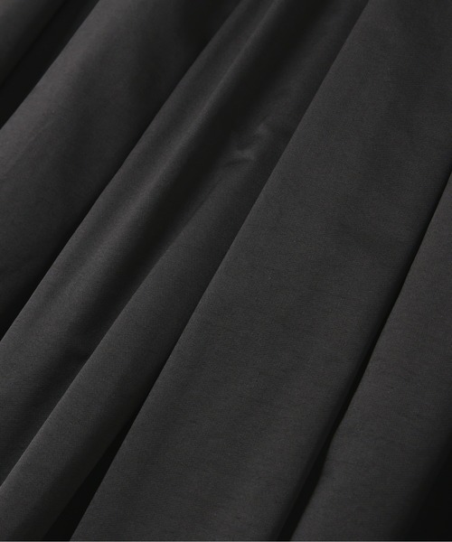 N.(N. Natural Beauty Basic)(エヌエヌナチュラルビューティーベーシック)の「ブライトタフタボリュームスカート(スカート・レディース・ブラック/オレンジ・MEDIUM)」の21枚目の写真