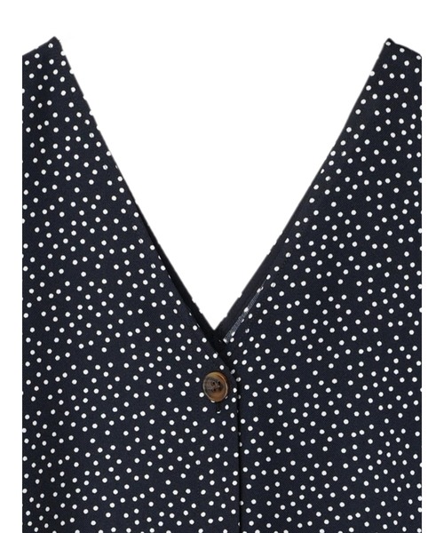 Green Parks(グリーンパークス)の「IラインロングジャンスカII(ジャンパースカート・レディース・ドット・FREE)」の17枚目の写真