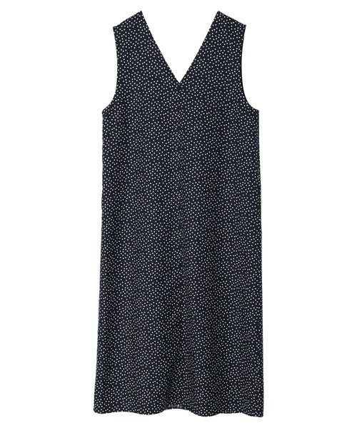 Green Parks(グリーンパークス)の「IラインロングジャンスカII(ジャンパースカート・レディース・ドット・FREE)」の16枚目の写真