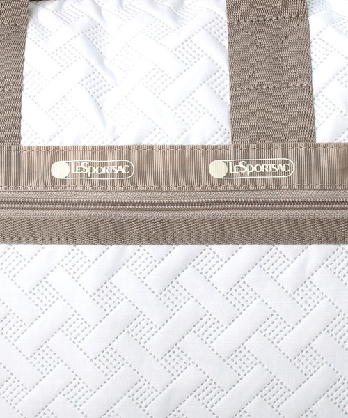 LeSportsac（レスポートサック）の「DELUXE MED WEEKENDER ホワイト
