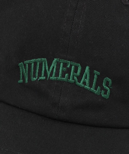 NUMERALS（ヌメラルズ）の「[NUMERALS]クラシックロゴキャップ（キャップ・メンズ・グリーン/ブラック/オフホワイト/サックスブルー/ホワイト/ボルドー・FREE）」の12枚目の写真