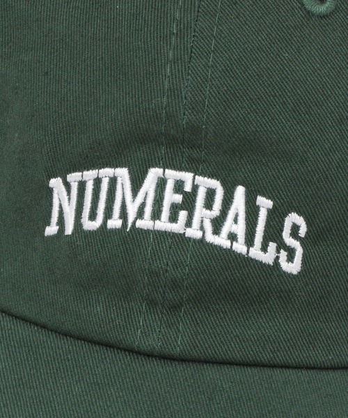 NUMERALS（ヌメラルズ）の「[NUMERALS]クラシックロゴキャップ（キャップ・メンズ・グリーン/ブラック/オフホワイト/サックスブルー/ホワイト/ボルドー・FREE）」の16枚目の写真