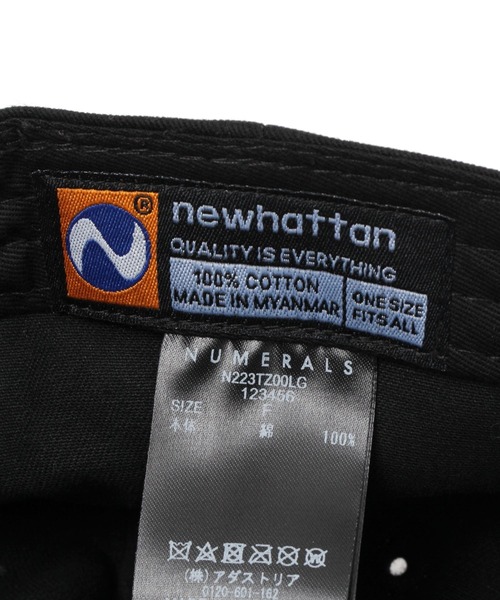 NUMERALS（ヌメラルズ）の「[NUMERALS]クラシックロゴキャップ（キャップ・メンズ・グリーン/ブラック/オフホワイト/サックスブルー/ホワイト/ボルドー・FREE）」の18枚目の写真