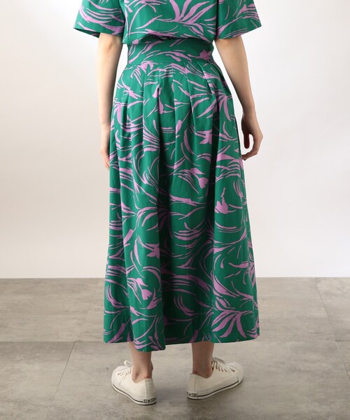 THE SHOP TK (ザ ショップ ティーケー )の「◆【小川夢乃さんコラボ】ラップボリュームスカート(スカート・レディース・ブラウン系1/ネイビー系/ダークグリーン系・12)」の13枚目の写真